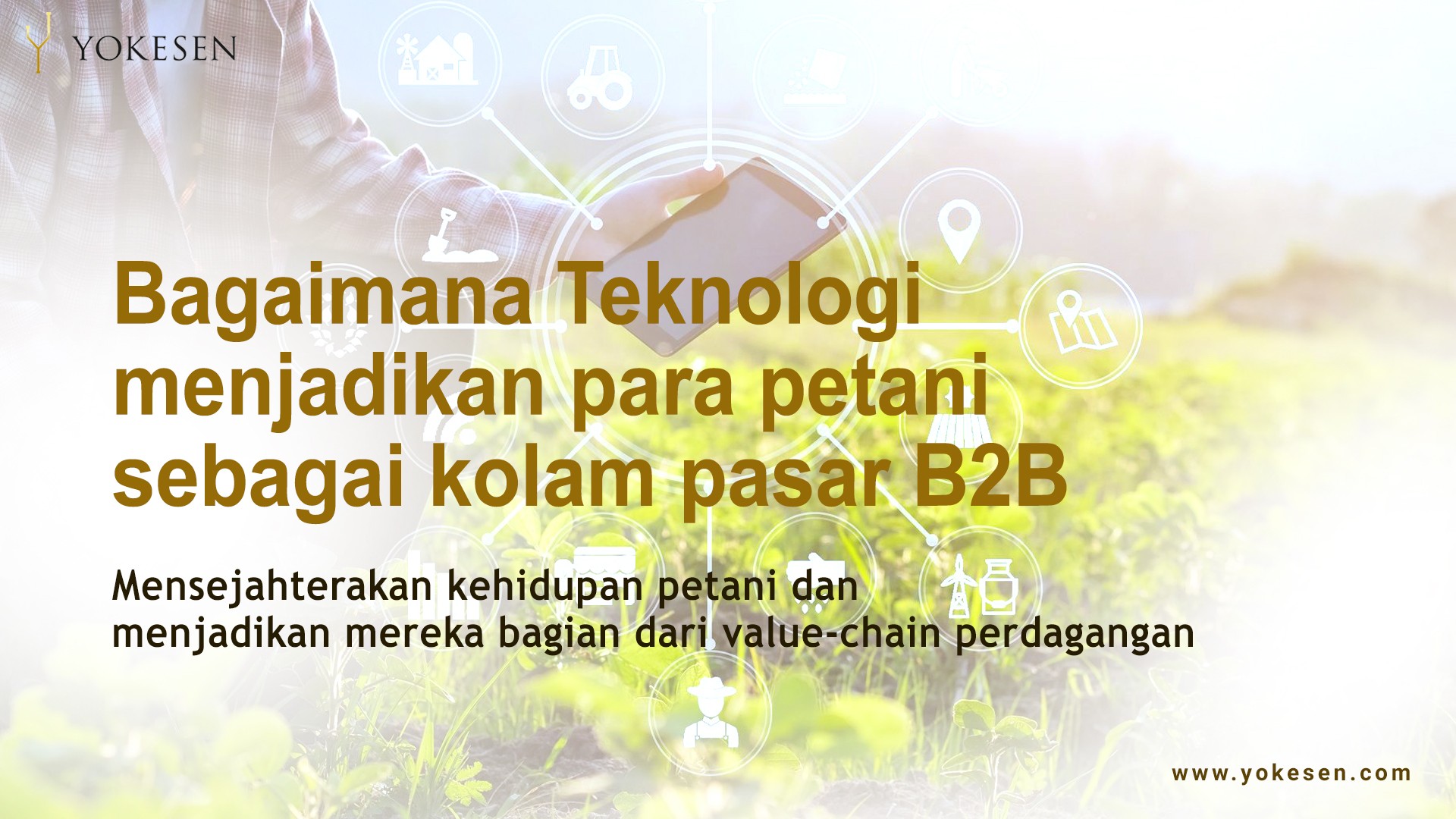 teknologi menjadikan petani kolam pasar b2b